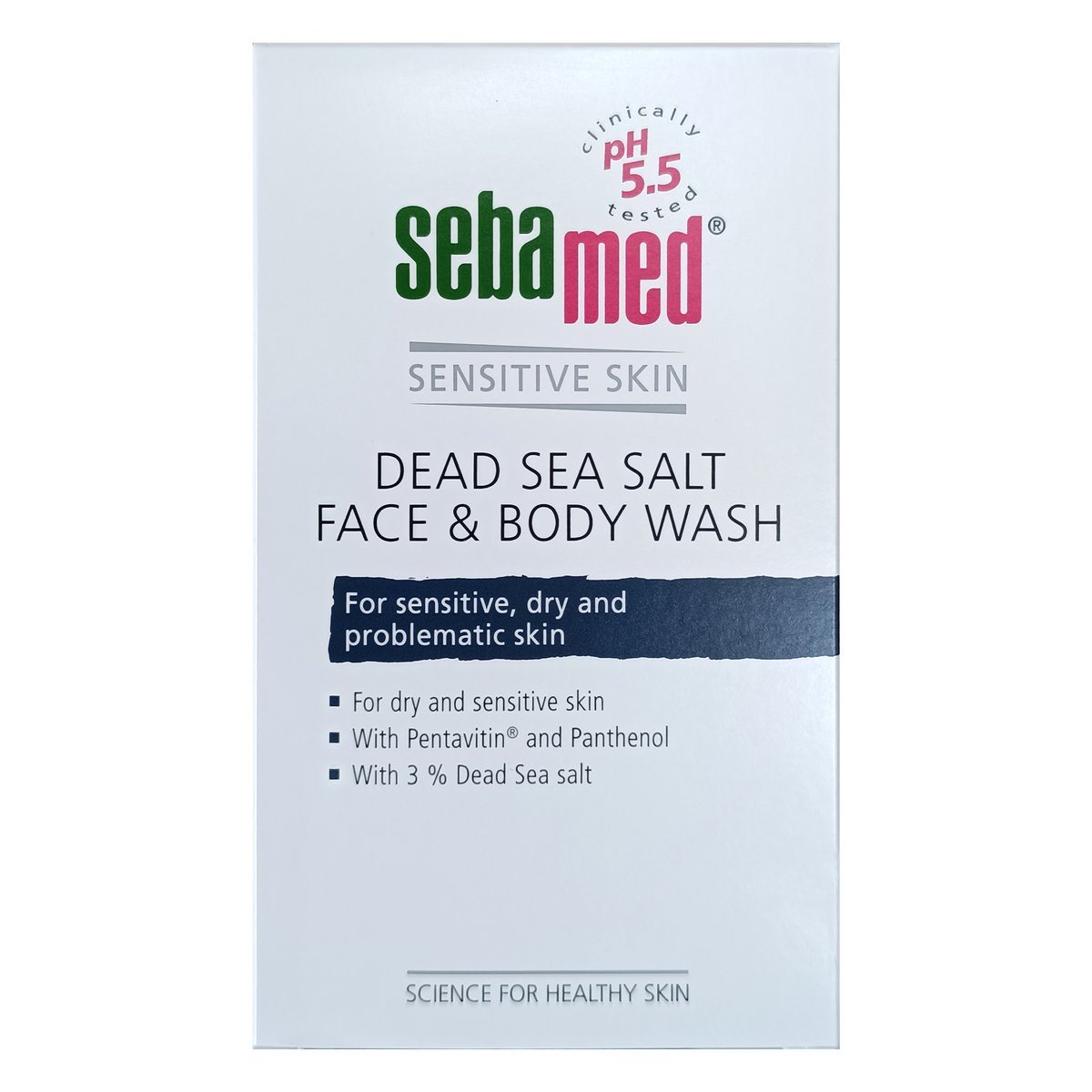 Sebamed Dead Sea Salt Face & Body Wash 200 ml