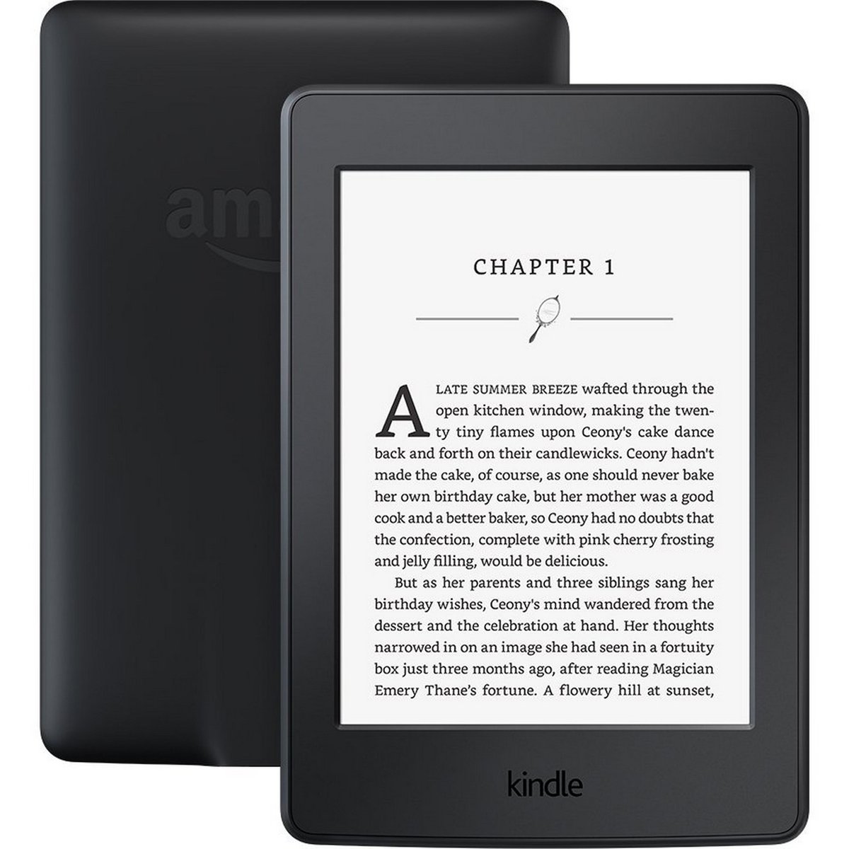 Amazon Kindle Paperwhite E-Reader HD 6 inch 4GB Wi-Fi Black