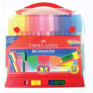 Faber-Castell Connector Color Pen30 Pieces