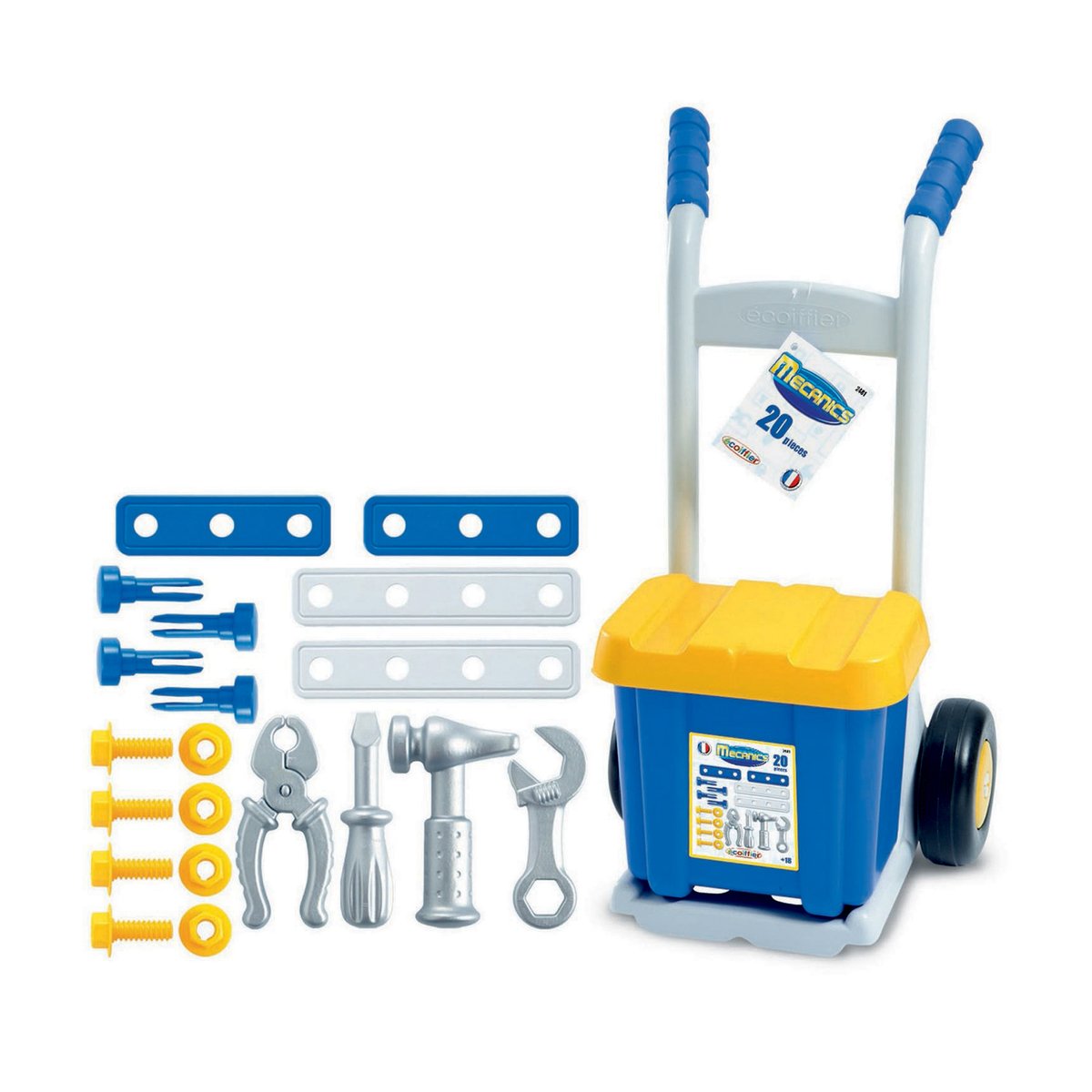 Ecoiffier Mecanics Tool Set With Trolley 2481