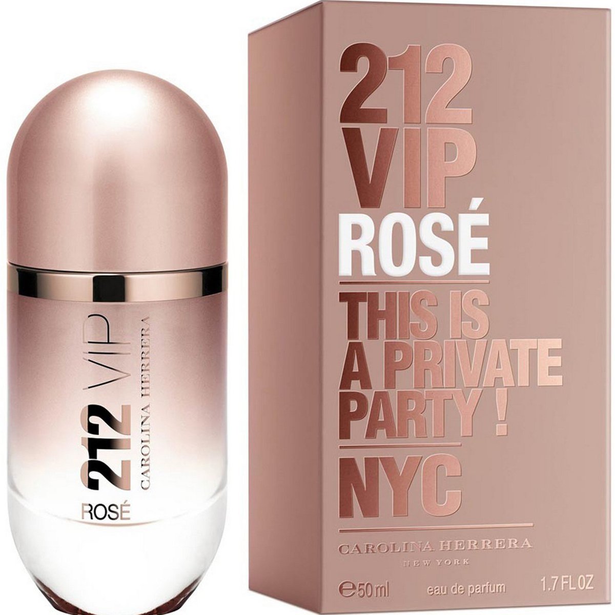 Carolina Herrera VIP Rose Eau De Parfum for Women 50ml