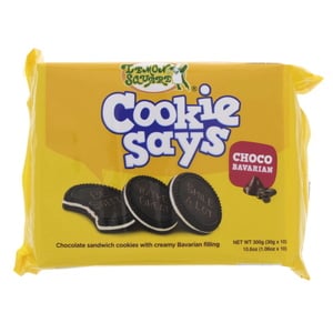 Lemon Square Cookie says Choco Bavarian Biscuits 300 g