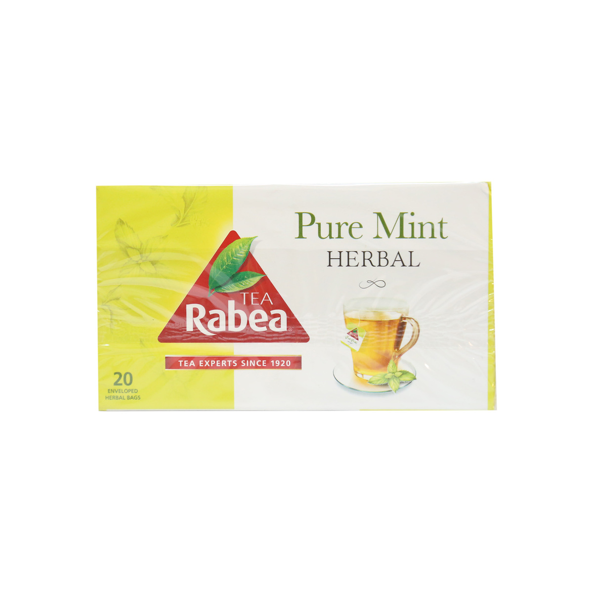 Rabea Herbal Tea Pure Mint 20 Teabags