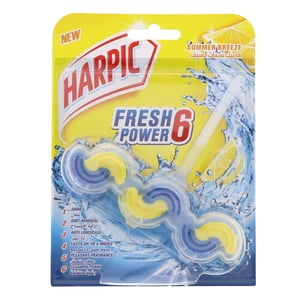 Harpic Fresh Power 6 Block Summer Breeze 39 g