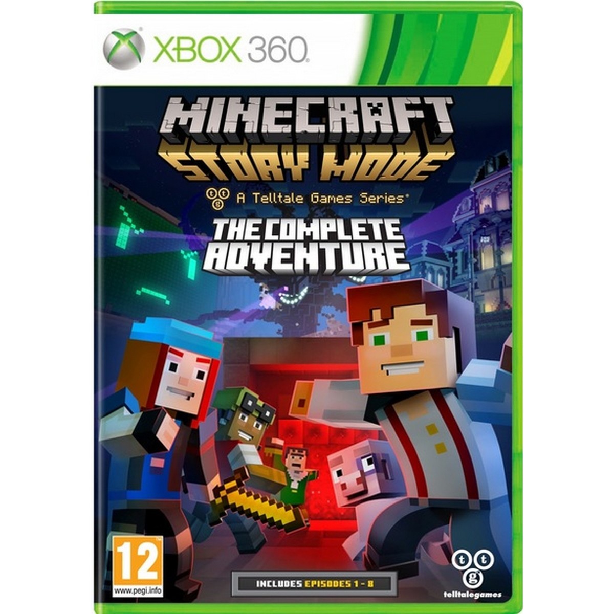 Xbox 360 Minecraft Story Mode The Complete Adventure