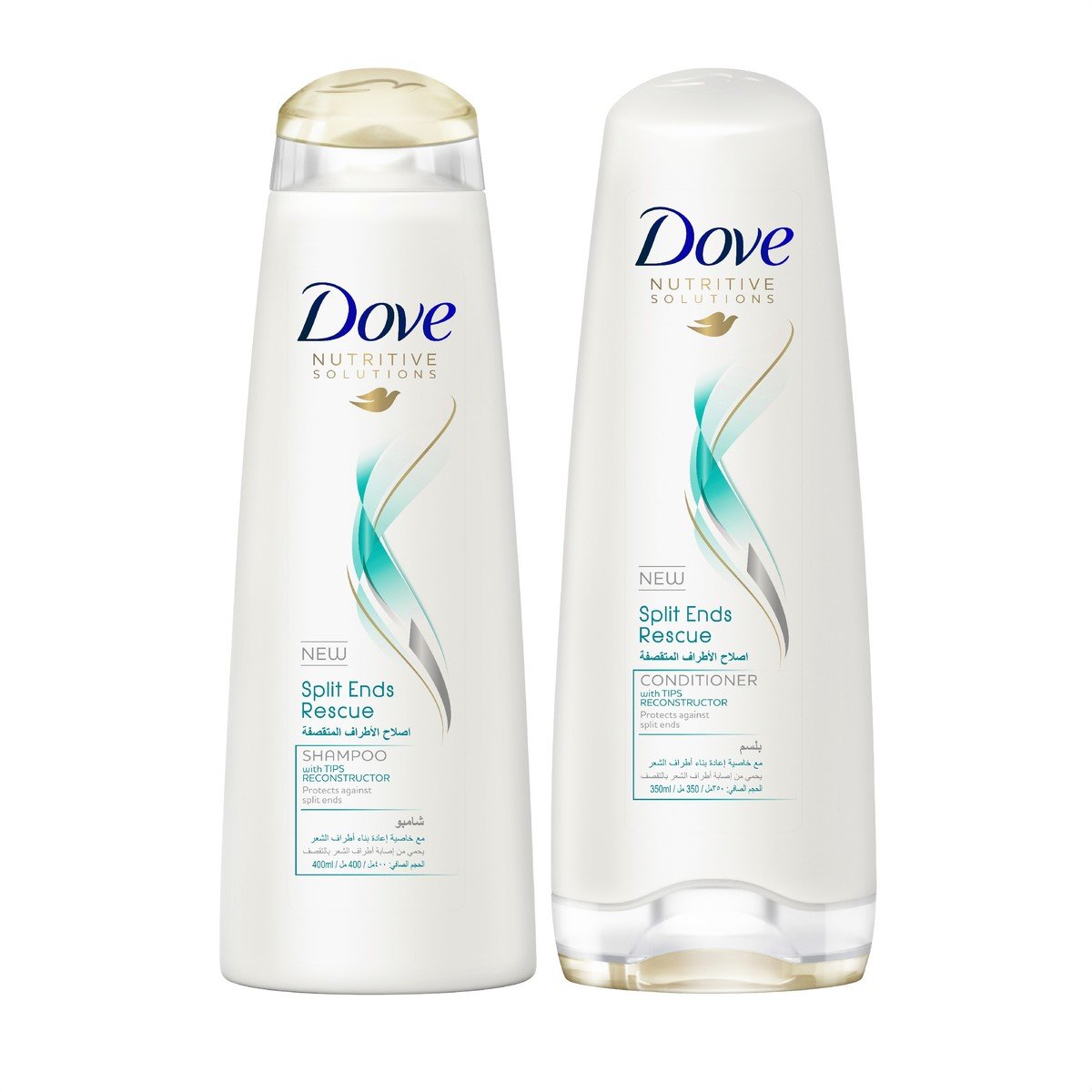 Dove Nutritive Solutions Spilt Ends Rescue Shampoo 400 ml