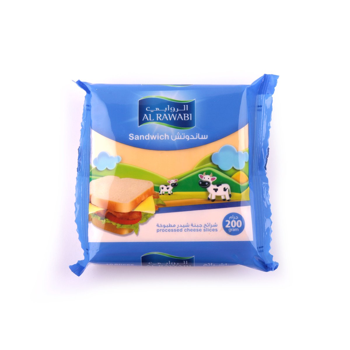 Al Rawabi Sandwich Cheese Slices 200 g