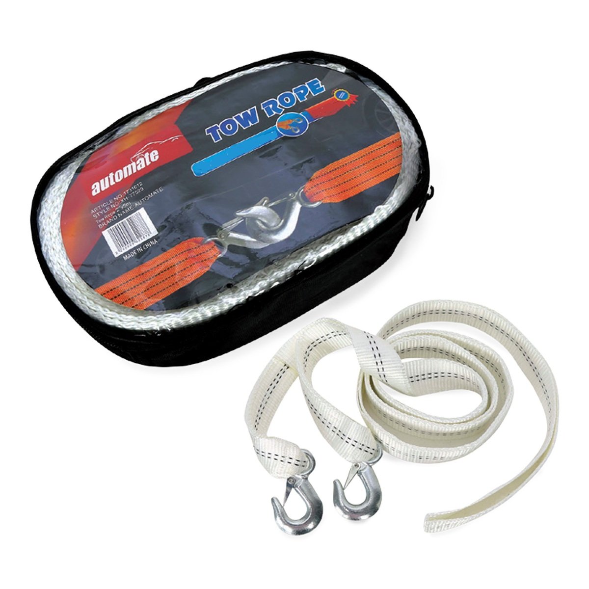 Automate Tow Rope 4500Kg XHT5036 2x4Mtr