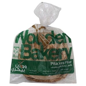 Wooden Bakery Arabic Bread (Pita Extra Fiber) 1 pkt