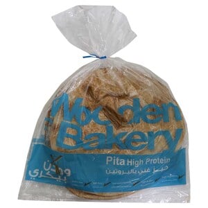 Wooden Bakery Arabic Bread (Pita High Protein) 1 pkt