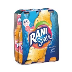 Rani Spark Peach Pop 6 x 330 ml