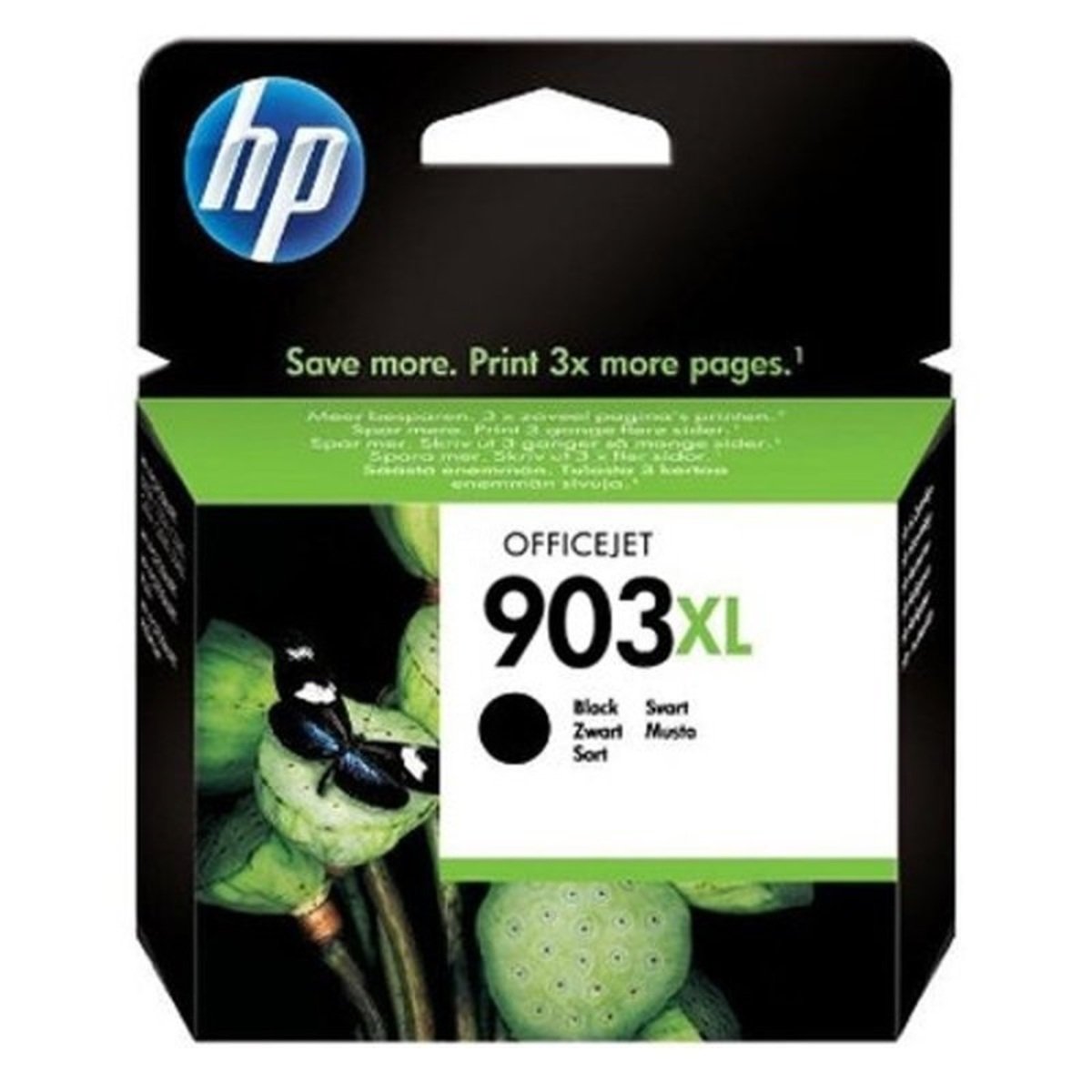 HP 903XL High Yield Original Ink Cartridge (T6M15AE),Black