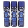 Nivea Deo Spray Fresh Active Men 3 x 150 ml