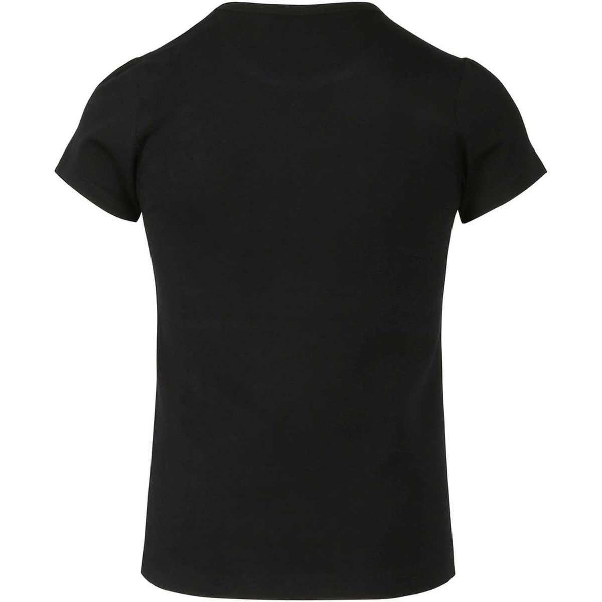 Eten Girls Basic Round-Neck Short Sleeve Black 9-16 Y Online at Best ...