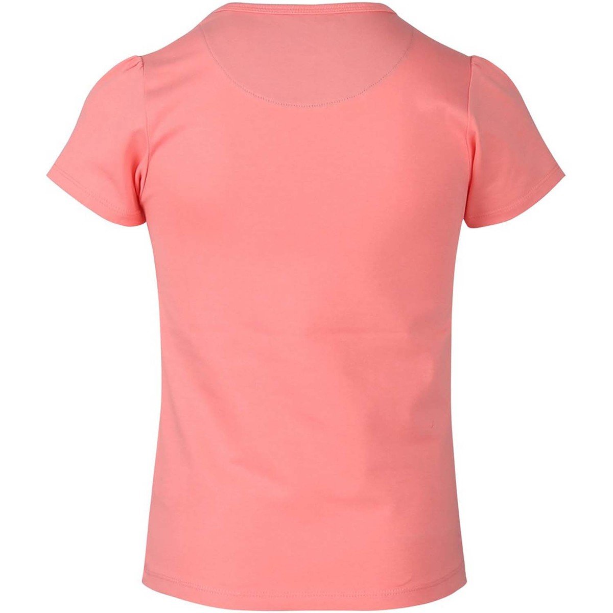 قم بشراء Eten Girls Basic Round Neck Short Sleeve Salmon Rose 9 16 Y Online At Best Price من