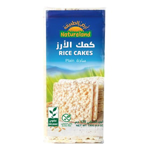 Nature Land Rice Cakes Plain 130 g