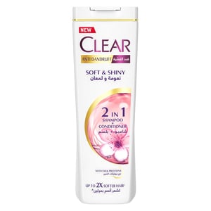 Clear Anti Dandruff Shampoo Soft & Shine for Women 600 ml