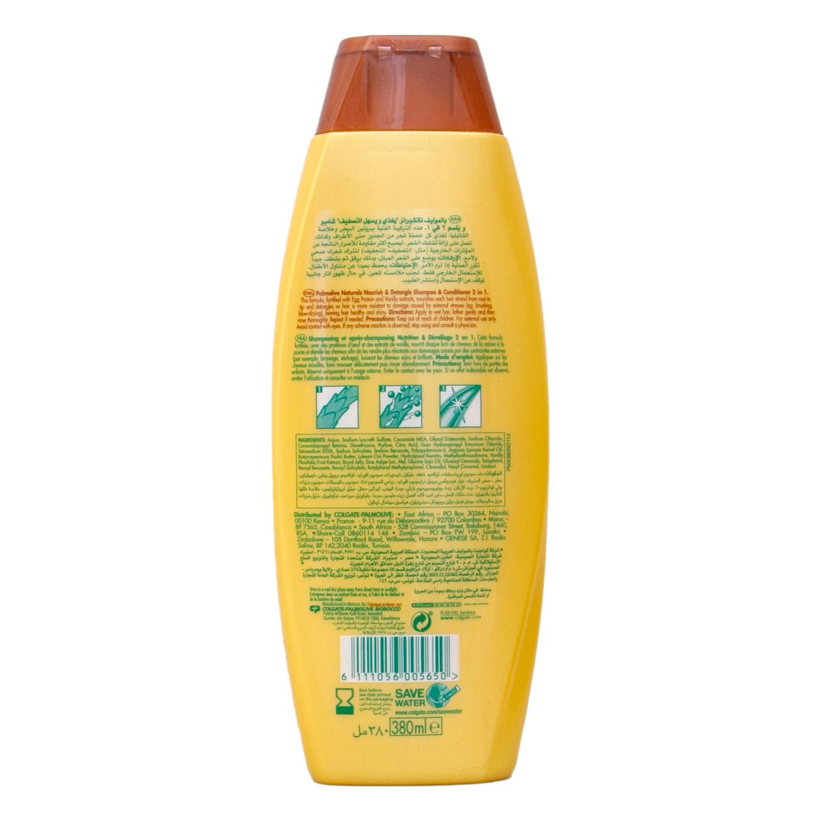 Palmolive Shampoo Nourish & Detangle 380 ml