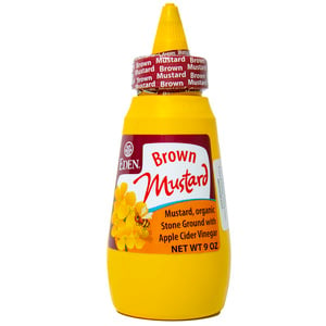 Eden Brown Mustard 9 oz