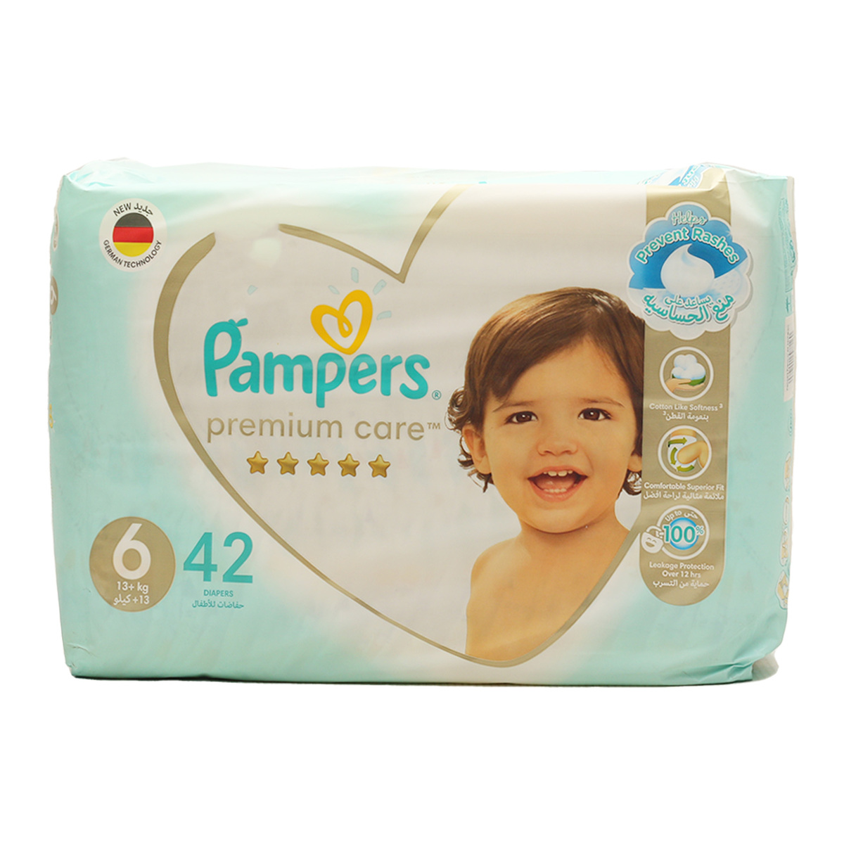 Pampers Premium Diaper 6 Size XXL 13+ kg Value Pack 42 pcs