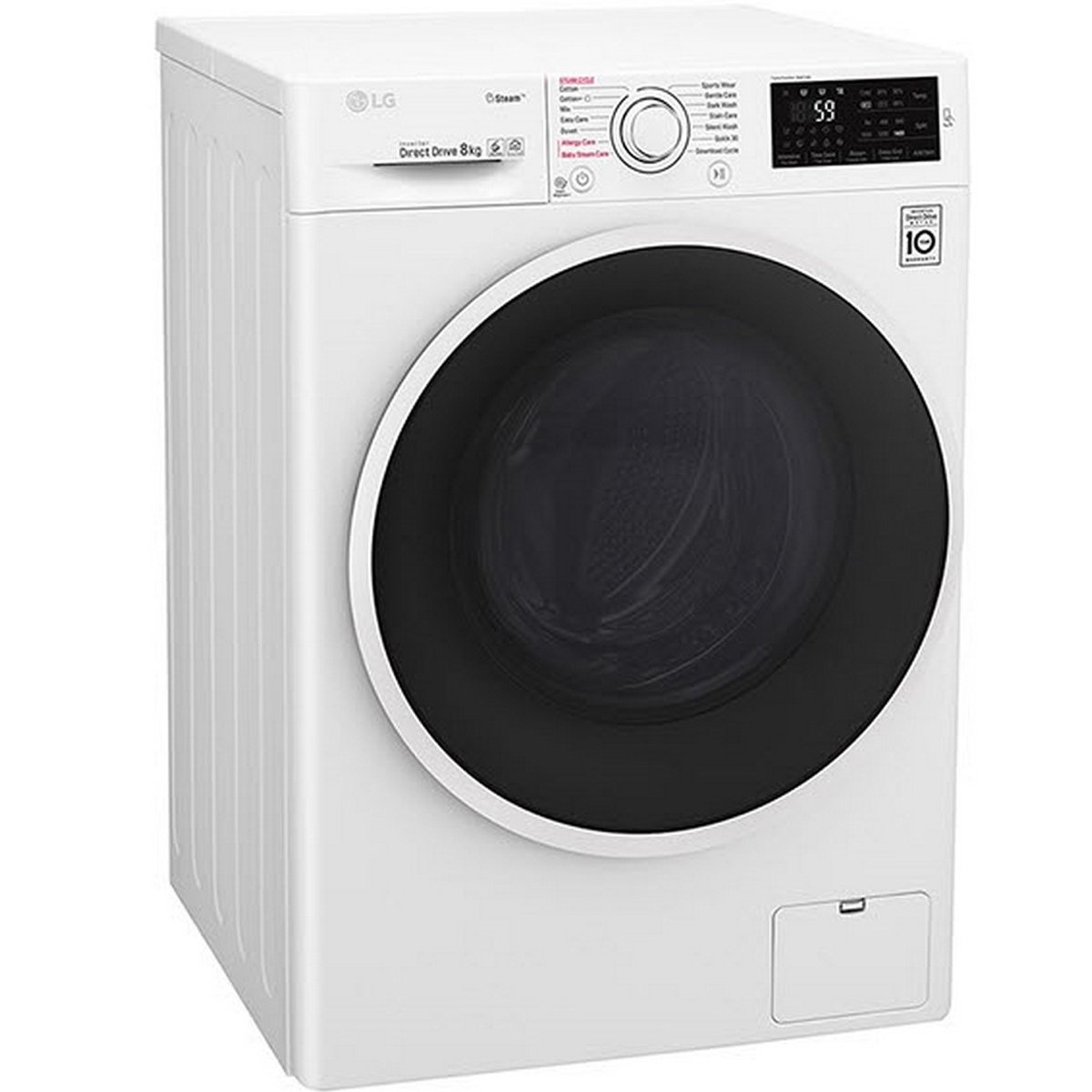 LG Front Load Washing Machine F4J6TNP8S 8Kg