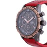 Tornado Men's Chronograph Watch Grey Dial Leather Band T5120-XLRXK