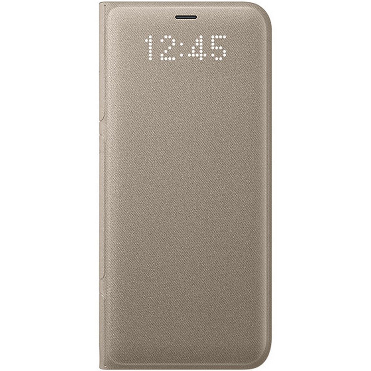 Samsung Galaxy S8 LED View Cover Gold Online Best Price | Cover Skins | Lulu KSA