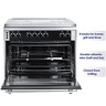 Super General 5 Burner Cooking Range, 90x60, SGC 916FSBGOF