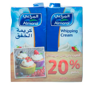 Almarai Whipping Cream 2 x 1 Litre