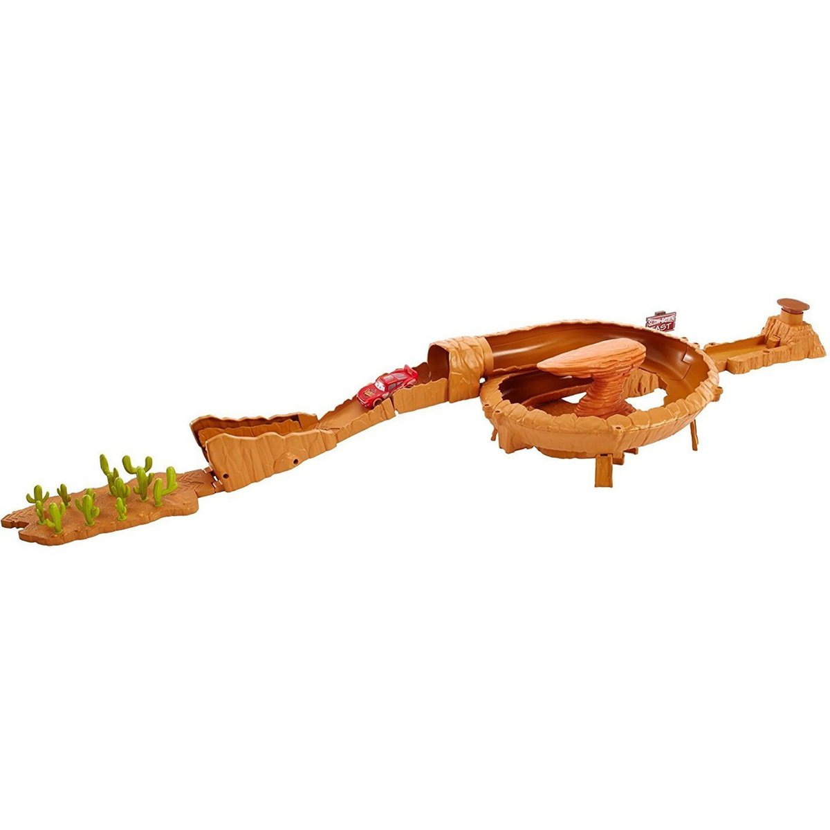 Disney Cars 3-Willy's Butte Transforming Track Set DVF40