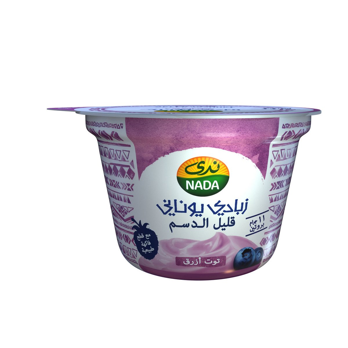Nada Greek Yoghurt Blueberry Low Fat 160 g