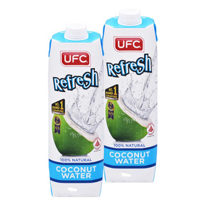 UFC Coconut Water Refresh 2 x 1 Litre