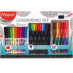Maped Coloring Set