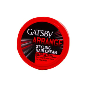 Gatsby Styling Hair Cream Hard Setting 125 g