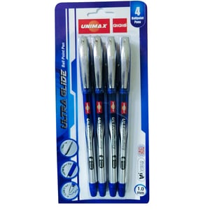 Unimax 1.0mm Ultra Glide Pen 4pcs