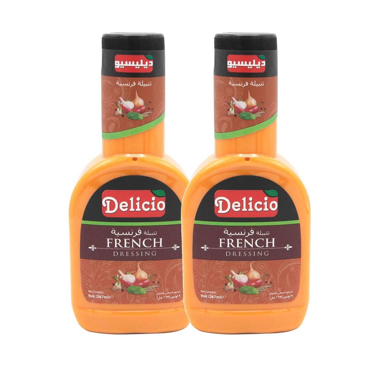 Delicio French Dressing 2 x 267 ml