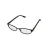 Magnivision Reading Glass VRE114020150 Oval Black +1.50