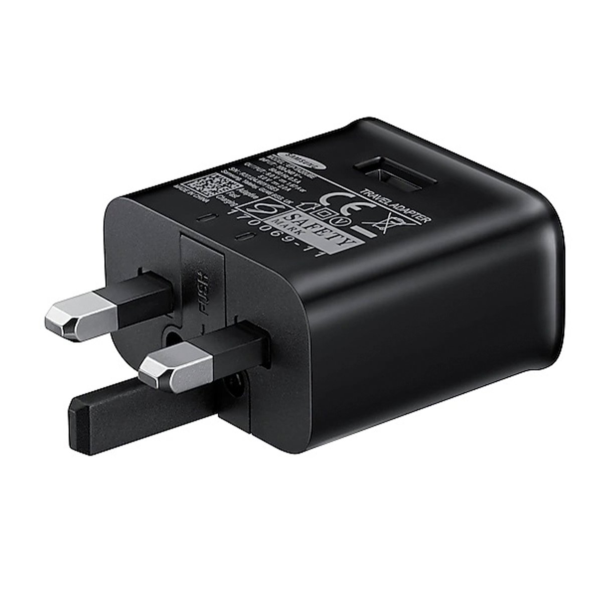 Samsung Travel Adapter AFC (15 W, USB Type-C) Black (Model No: EP-TA20UBECGAE)