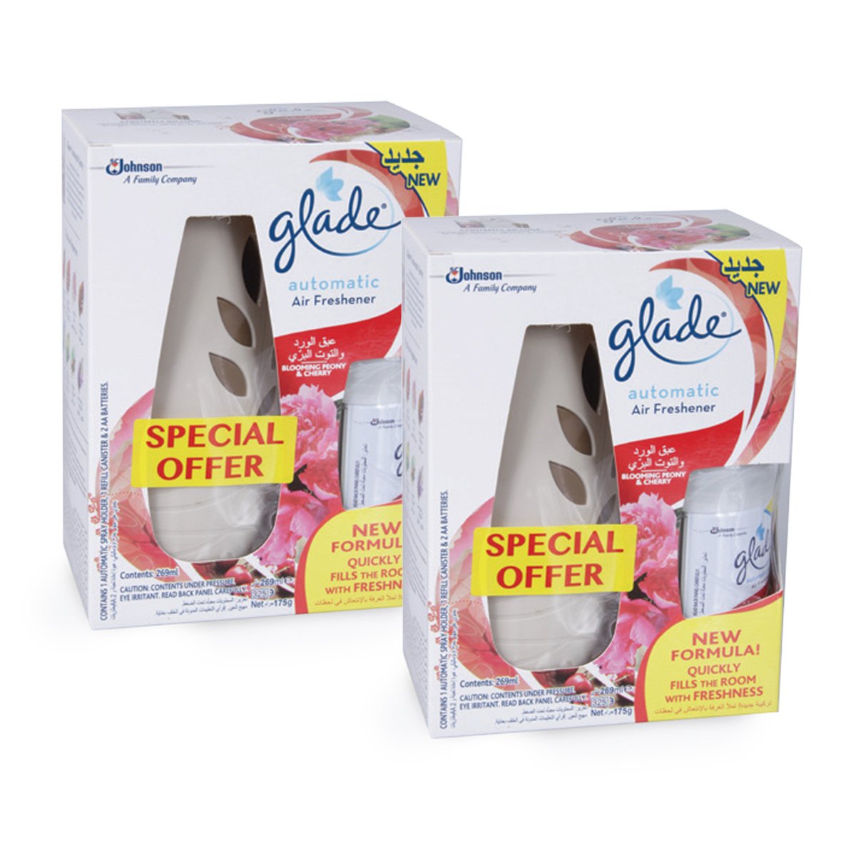 Glade Automatic Air Freshener Unit with Refill 175 g 1+1