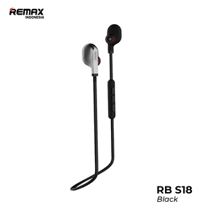 Remax Blutooth Earphn RB-S18 Blk