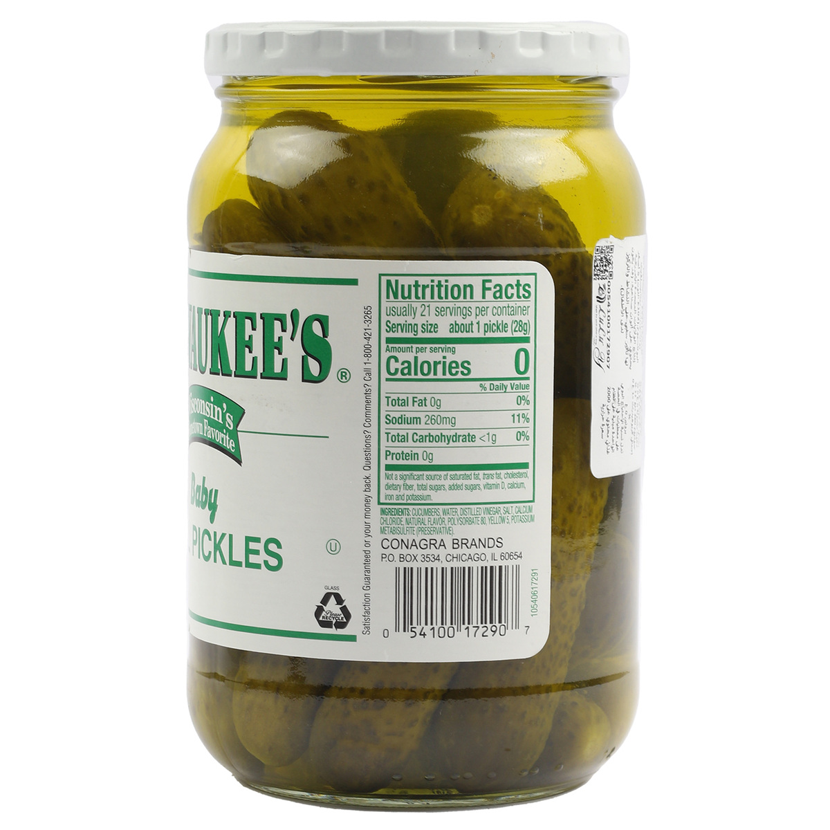 Milwaukee's Baby Dill Pickles 946 ml