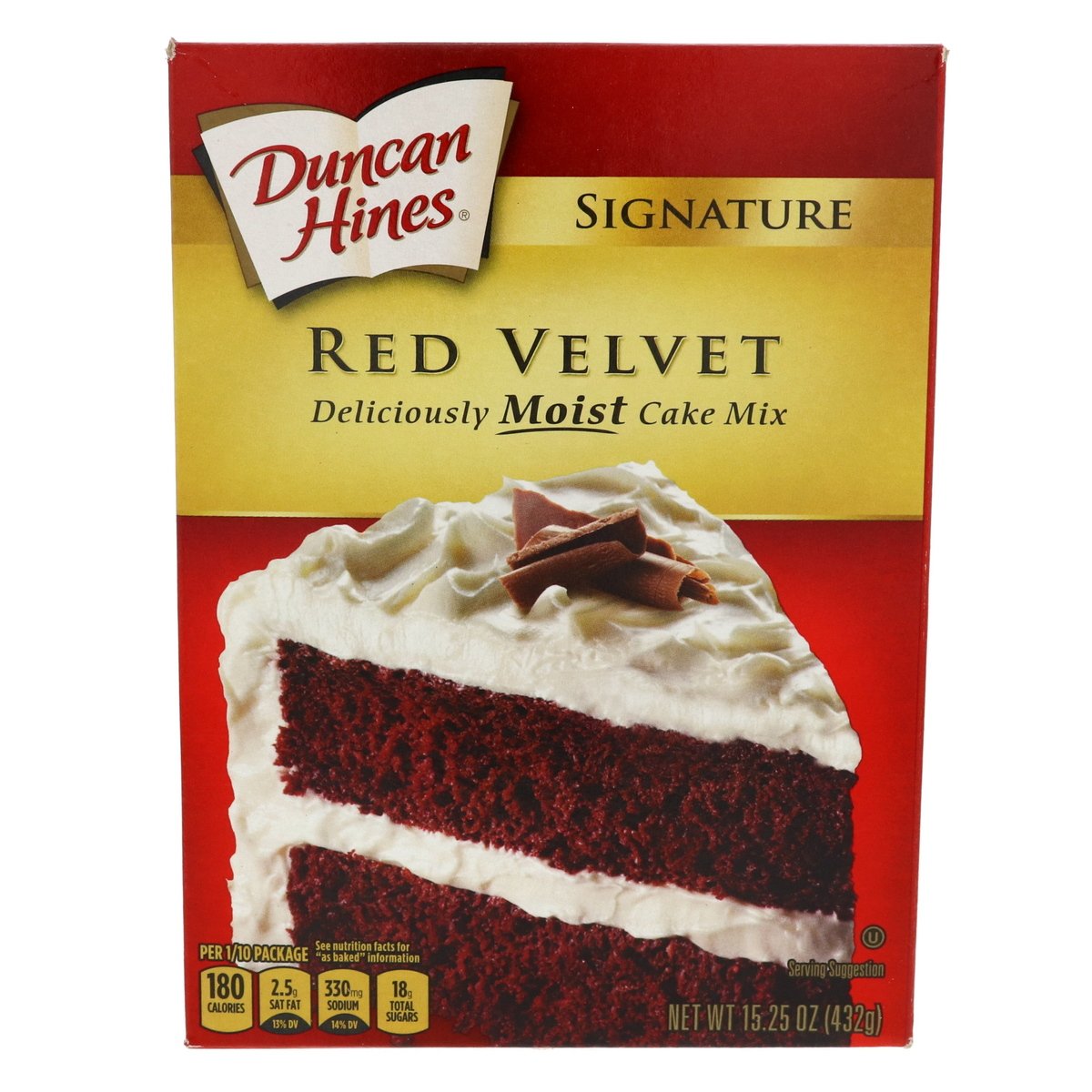 Duncan Hines Red Velvet Cake Mix 432g Online At Best Price Cake And Dessert Mixes Lulu Uae 