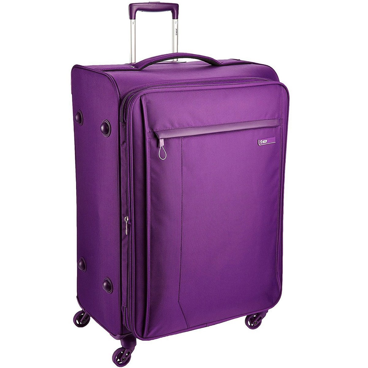 VIP Maximus 4 Wheel Soft Trolley, 68 cm, Purple