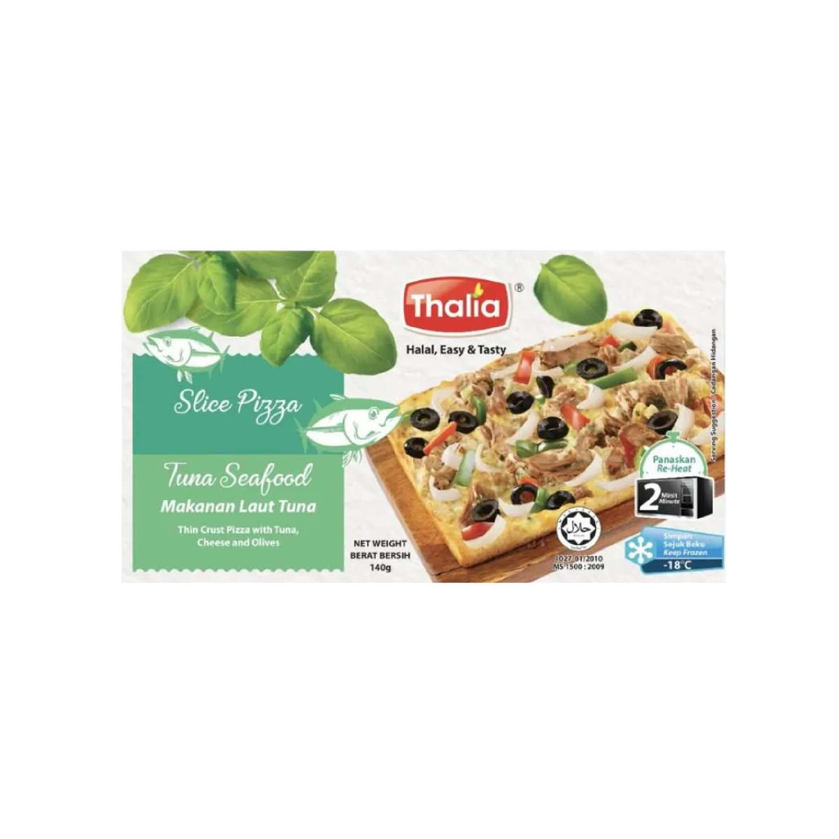 Thalia Pizza Seafood 140g