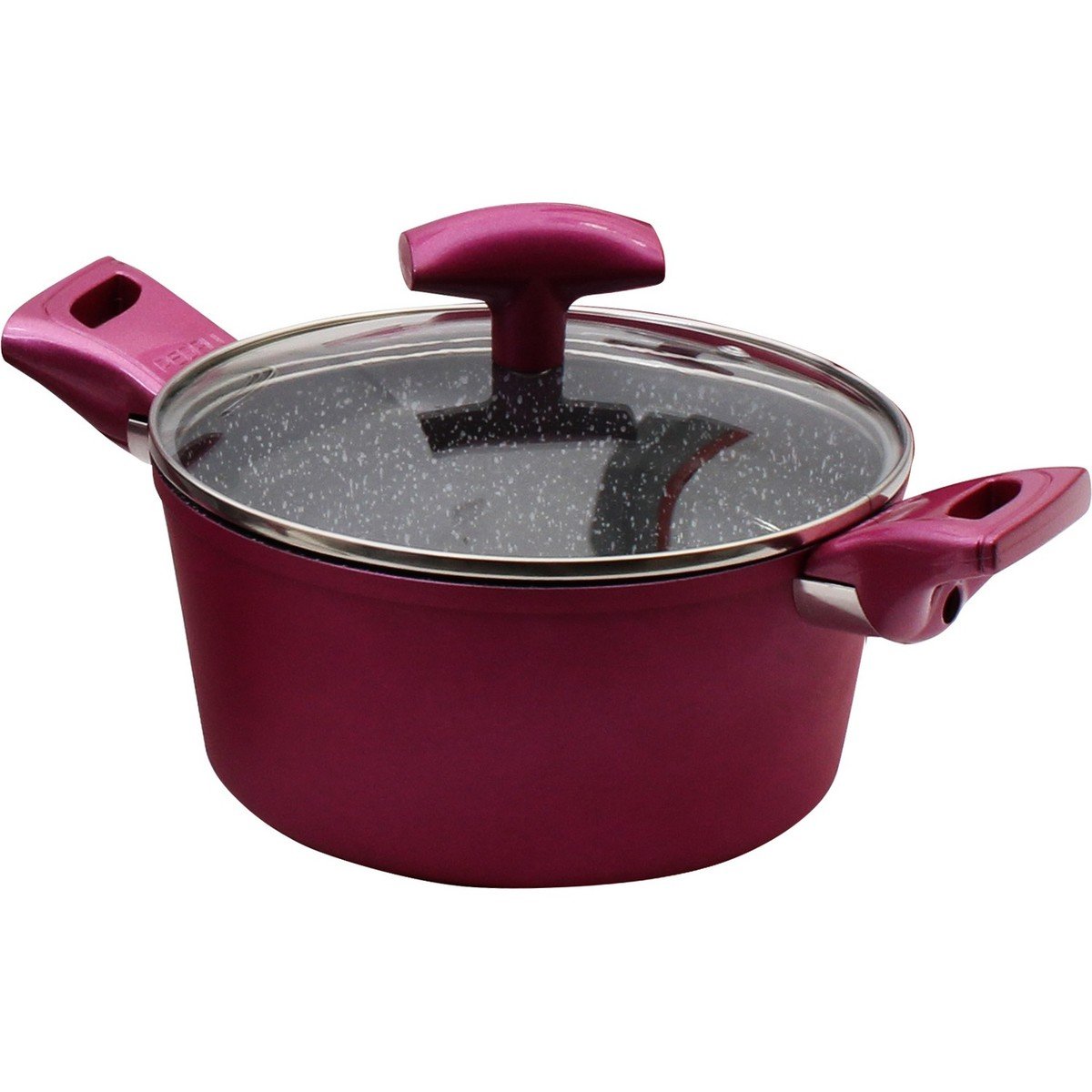 Pedrini Black Marble Dutch Oven 20cm