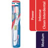 Aquafresh Power Intense Clean Interdental Toothbrush Medium Assorted Color 1 pc