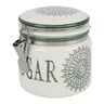 Pearl Noire Stoneware Sugar Canister YN356-12