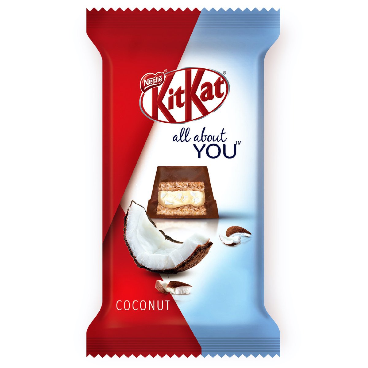 Nestle KitKat 5 Finger Coconut Chocolate Wafer 40 g
