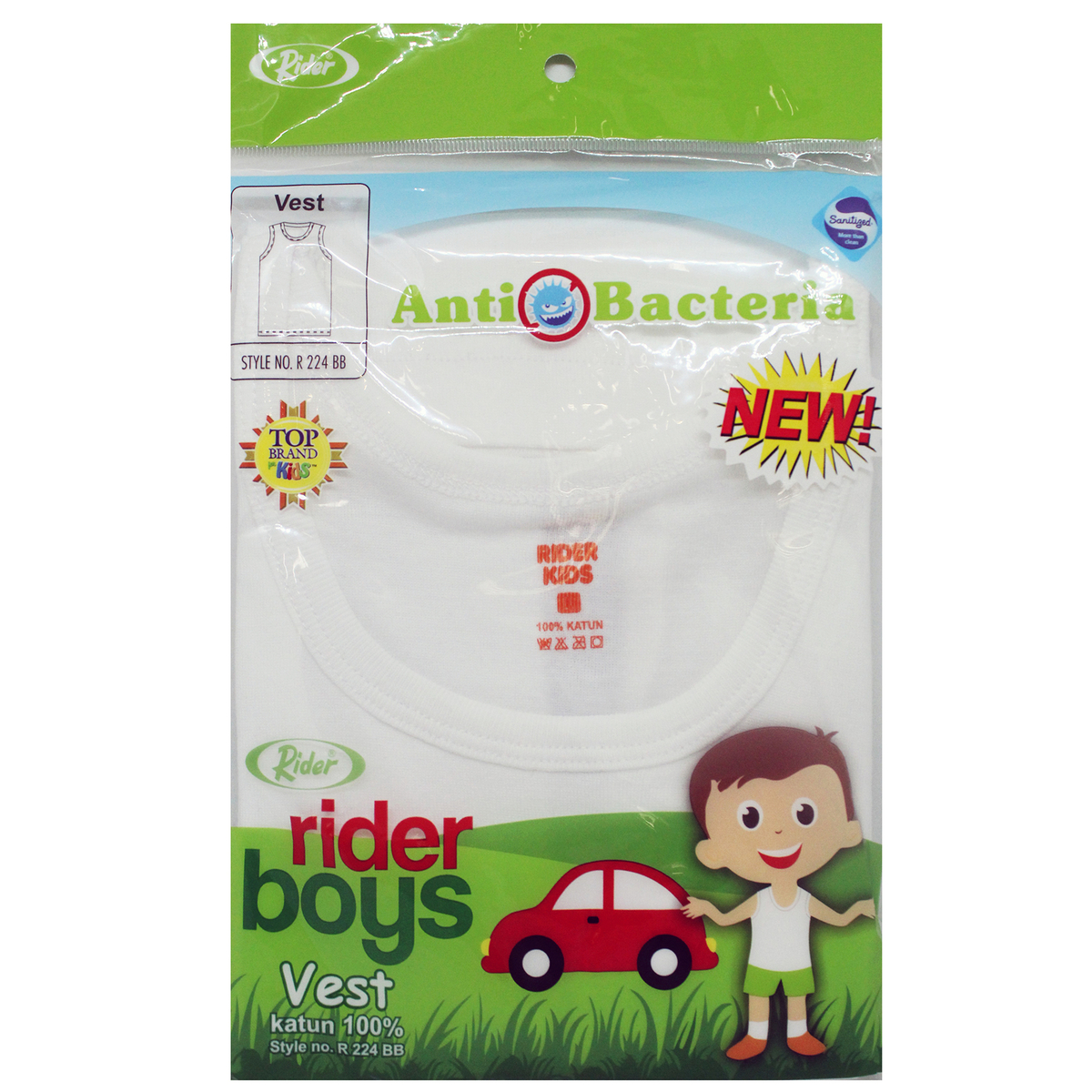 Rider Singlet Anak Laki-Laki R24BB L