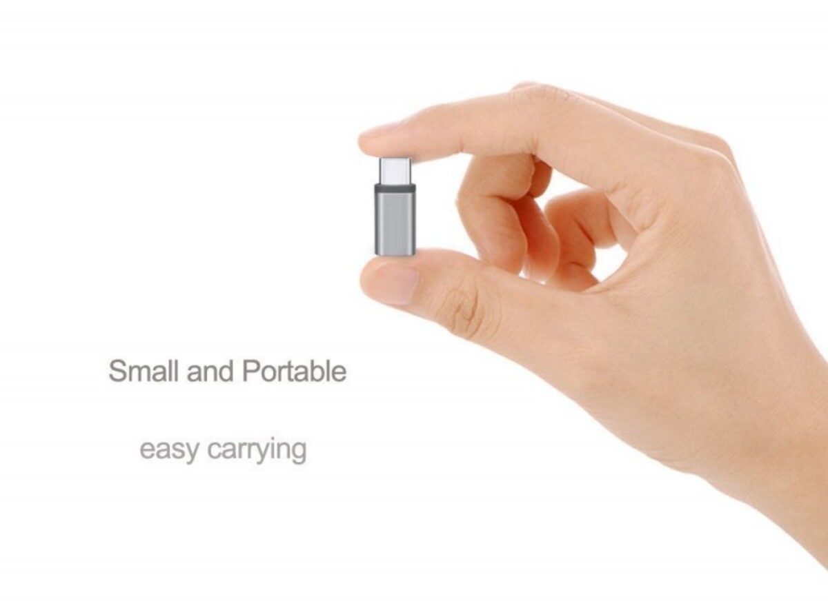 Trands Type-C to Micro USB OTG Adapter AD3149